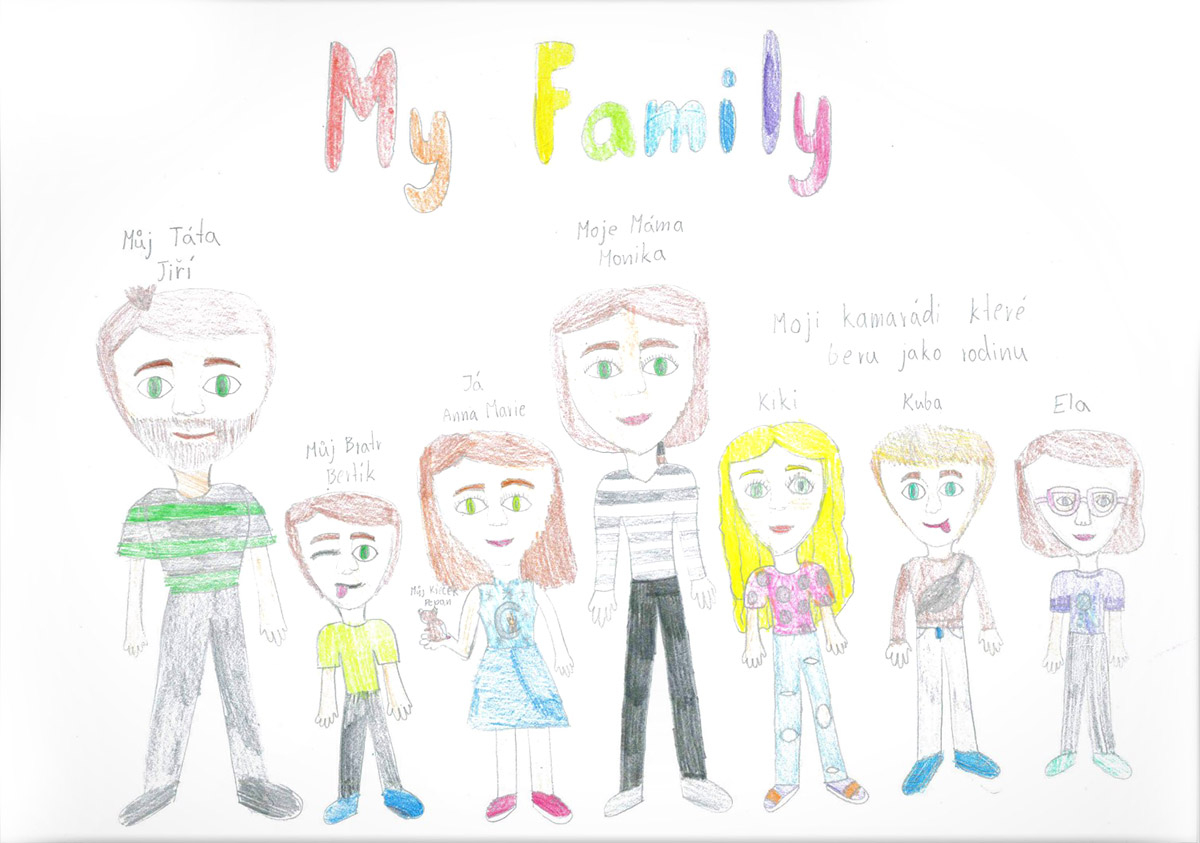 Moje rodina... 2023 - kategorie II (10-11 let)