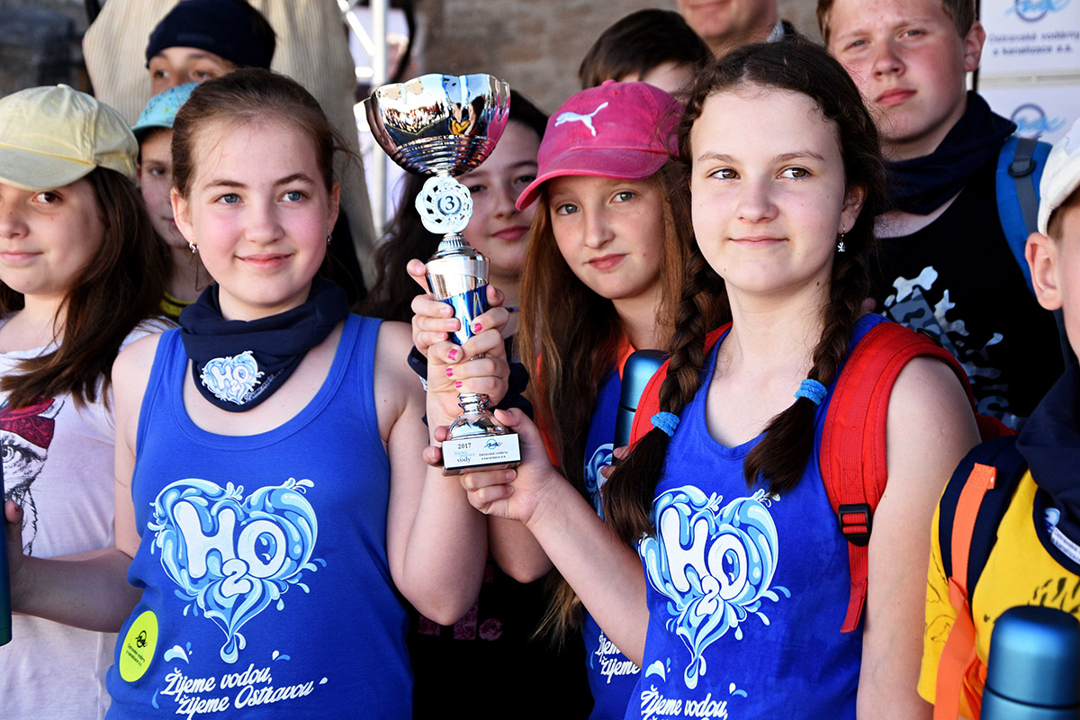 Žáci ZŠ Vratimov, tým Datyňáci, zvítězili v soutěži Hledej pramen vody