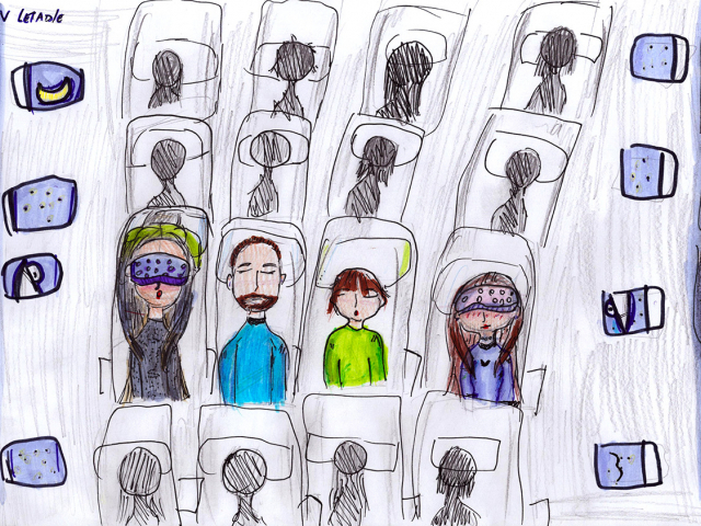 Eliška Dvorská / Cesta letadlem za poznáním