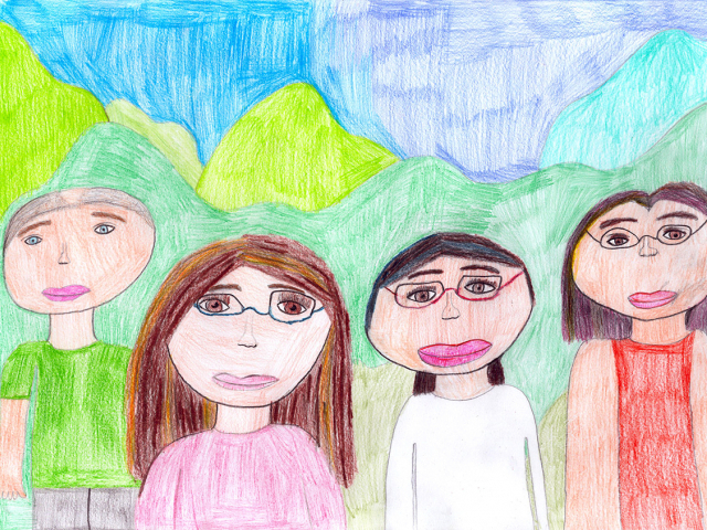 Klára Švrčinová / Portrét rodiny