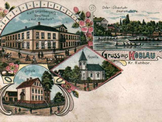 Dobová pohlednice Koblova z počátku 20. století